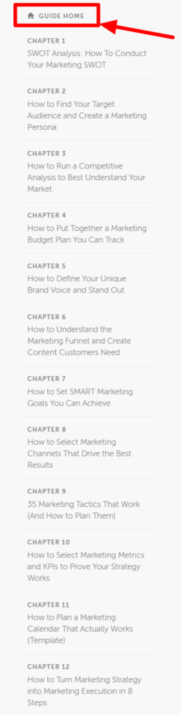 coschedule guide home chapters