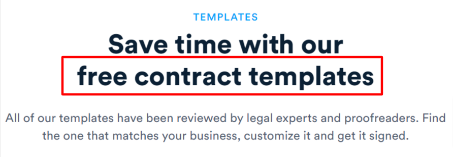 contract templates Signaturely