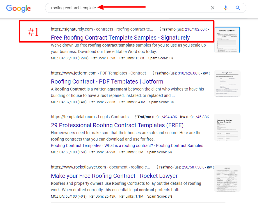 roofing-contract-template-Google-Search