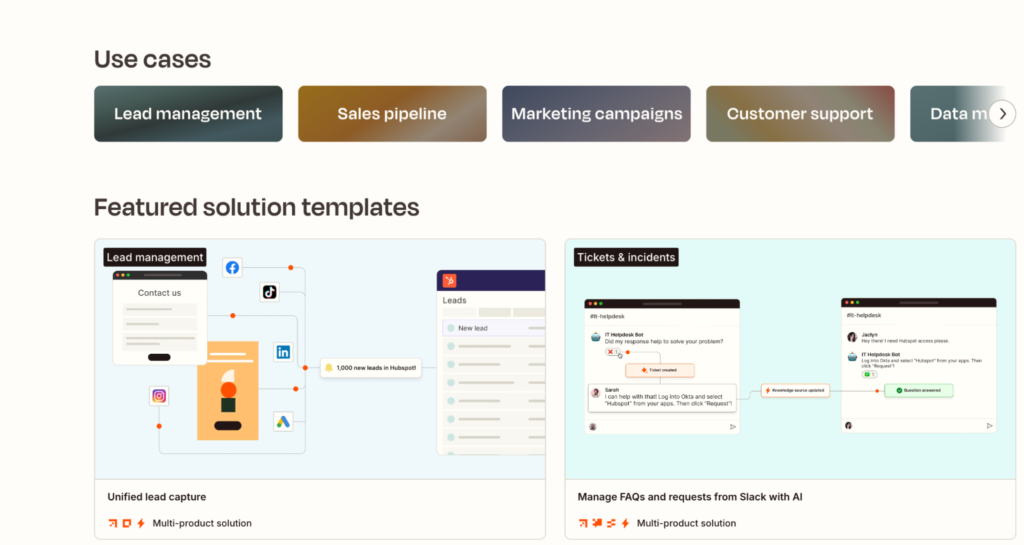 zapier ready to use template
