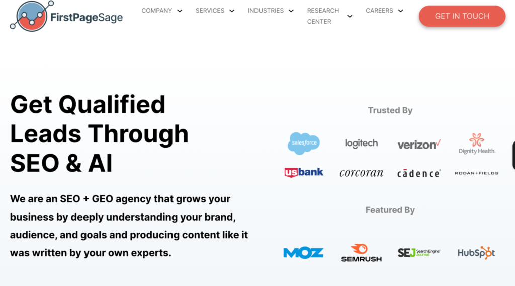 First Page Sage Homepage