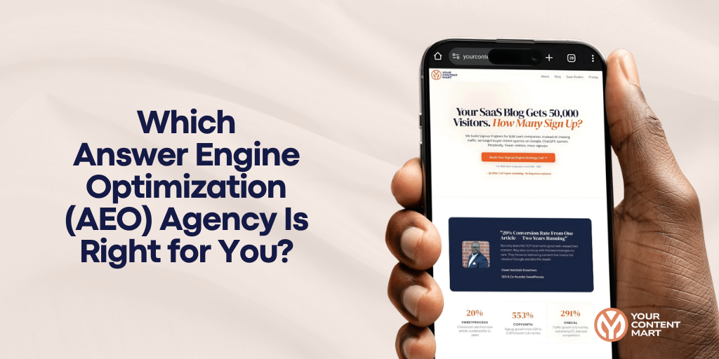 Which Answer Engine Optimization (AEO) Agency Is Right for You?