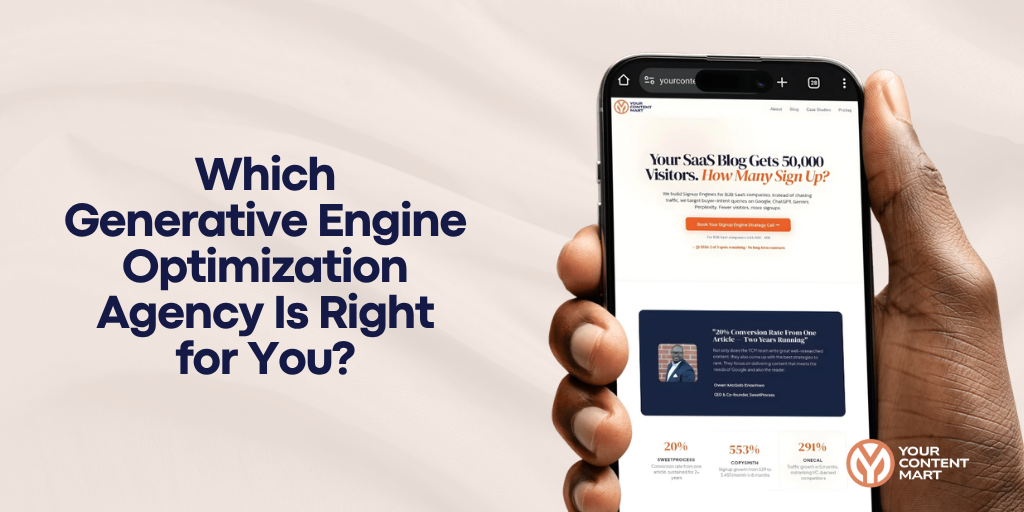 Which Generative Engine Optimization Agency Is Right for You?