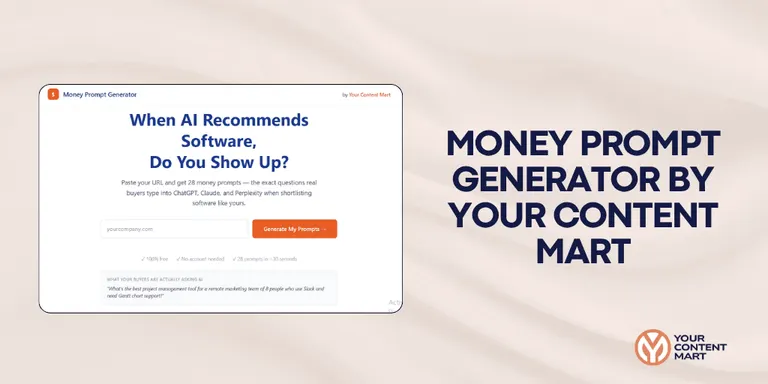 Money Prompt Generator | Your Content Mart