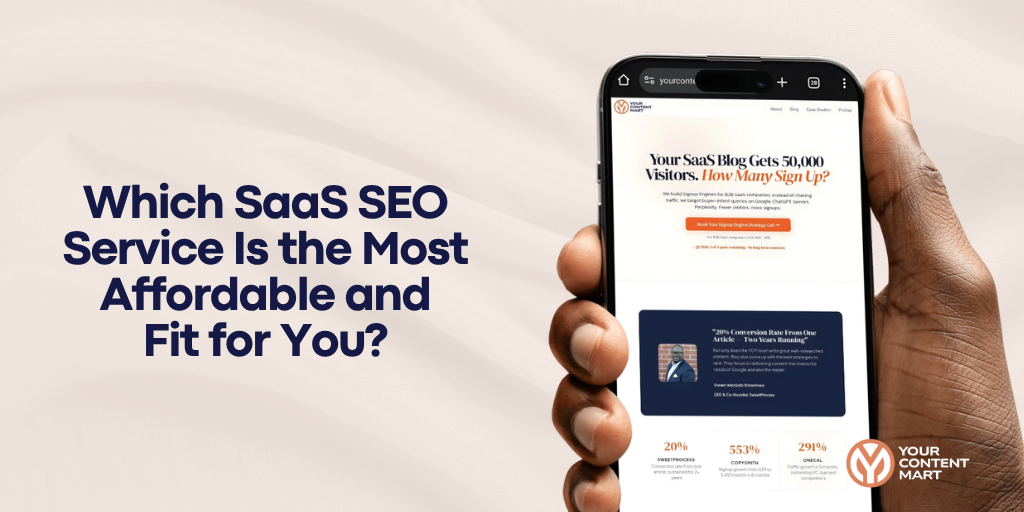 Which SaaS SEO Service Is the Most Affordable and Fit for You?