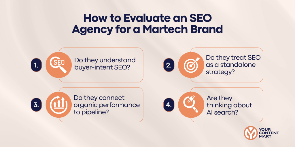 How to Evaluate an SEO Agency for a Martech Brand